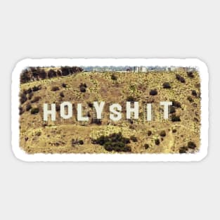 holyshit Sticker